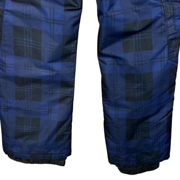 Triple Nickel 555 Youth SZ 12 Ski Pants Plaid Snowboard Insulated Zip Pockets - Picture 8 of 10